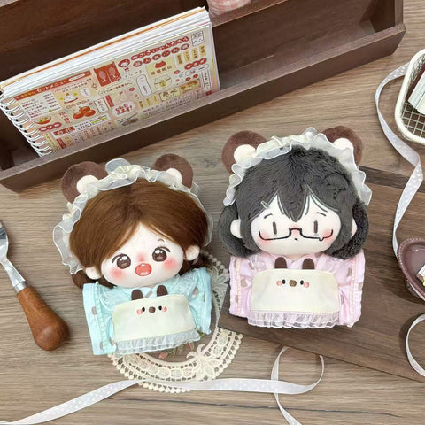 ［ぬい服］10cm 無属性 ぬいぐるみ用 お洋服【喫茶】