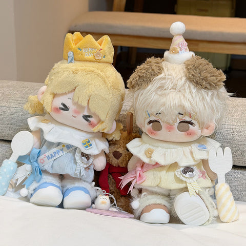 ［ぬい服］20cm 無属性 ぬいぐるみ用服【生日会】