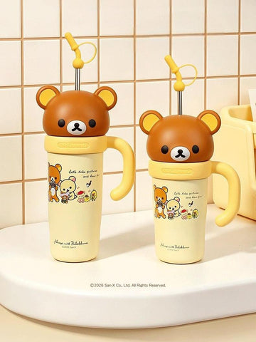 ［キャラグッズ］リラックマ 正規品 ボトル 保温保冷 830ml【IKUO5W】