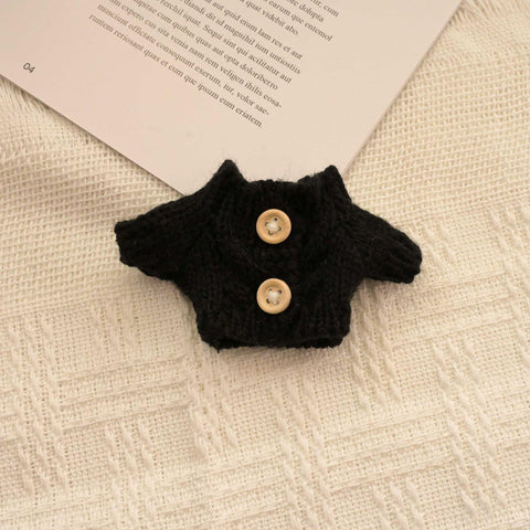 ［ぬい服］10cm 無属性 ぬいぐるみ用服【毛衣】