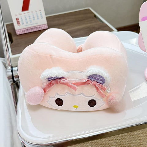 [サンリオ］マイメロディ＆ピアノ 携帯 ネックピロー