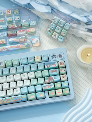 ［メカニカルキーボード］どうぶつの森 MOA/Cherry キーキャップ【0K3XJ0】