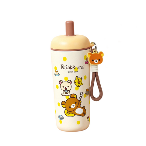 ［キャラグッズ］リラックマ 正規品 ボトル 保温保冷 569ml【8RI4WO】