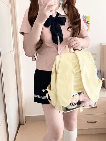 ［バッグ］痛バッグ  ウサ耳 2way リュック【203IU3】