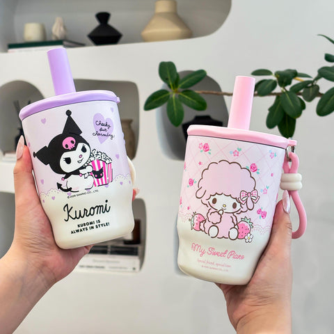 ［サンリオ］正規品 ボトル 保温保冷 450ml 全4種【DI8ODS】