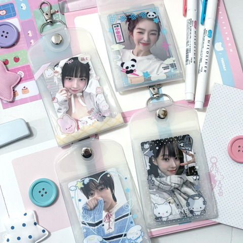 ［推し活グッズ］PVC トレーディングカード用ホルダー【H5N9PM】