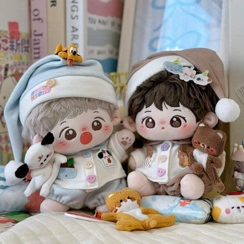 ［ぬい服］10/20cm 無属性 ぬいぐるみ用服【睡衣】