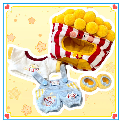 ［ぬい服］20cm 無属性 ぬいぐるみ用 お洋服【爆米花】