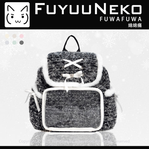 ［バッグ］痛バッグ ファーリュック【UIZH1T】