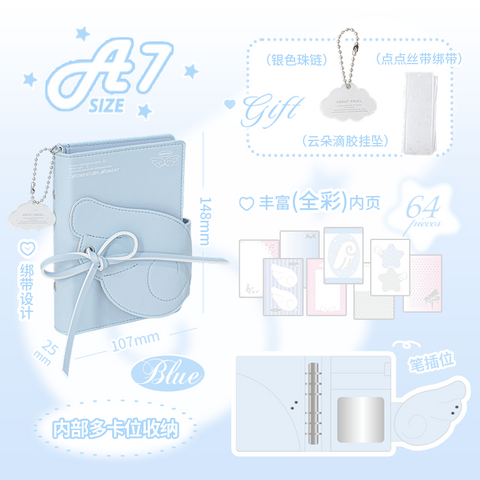 ［推し活グッズ］オリジナル 手帳 バインダー A7【DG3PYX】