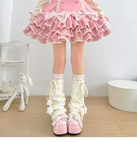 ［ファッション］ロリータ ニットレッグウォーマー 靴下【8MWDHW】