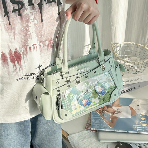 ［バッグ］痛バッグ 2way ショルダーバッグ Lサイズ【0ATGVM】