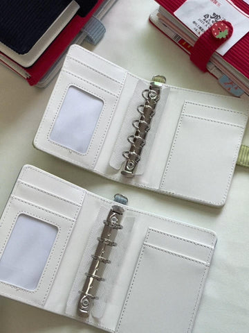 ［推し活グッズ］オリジナル 手帳 バインダー A6half/M5【ZT37CP】