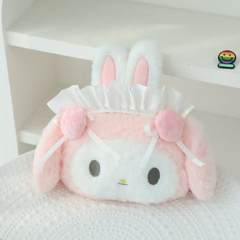 [サンリオ］マイメロディ＆ピアノ カー用品 車 クッションセット【KWT2PA】