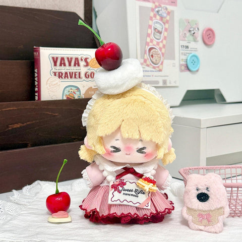 ［ぬい服］10cm 無属性 ぬいぐるみ用 お洋服【樱桃】