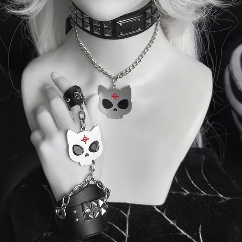 ［ファッション］サブカル パンク ブレスレット チョーカー【3ELUPP】