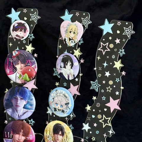 ［推し活グッズ］缶バッジ用 アクリル スタンド【P10748】