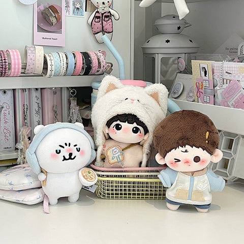 ［ぬい服］10cm 無属性 ぬいぐるみ用服【吐司】