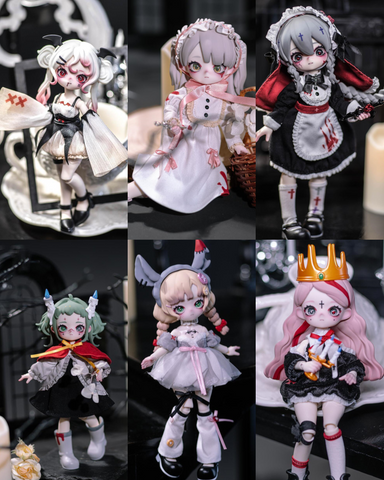 ［BJD］1/12 ドール ブラインドドール 中身指定【妮撒怪诞梦魇】
