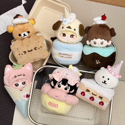 ［ぬい服］10cm 無属性 ぬいぐるみ用 お洋服【甜品】