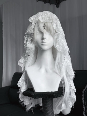 ［ファッション］ゴシック ブライダルベール【CE3KT8】