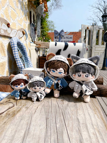 ［ぬい服］10/15/20cm 無属性 ぬいぐるみ用 お洋服【凶凶狼】