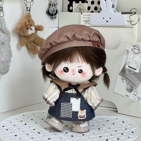 ［ぬい服］20cm 無属性 ぬいぐるみ用 お洋服【焦糖】