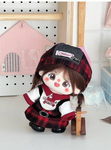 ［ぬい服］20cm 無属性 ぬいぐるみ用 お洋服【巧克力】