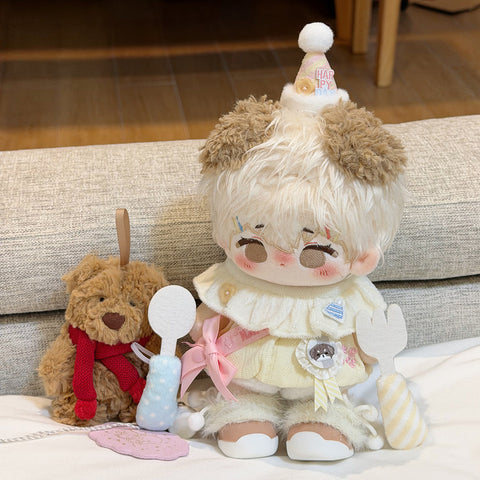 ［ぬい服］20cm 無属性 ぬいぐるみ用服【生日会】