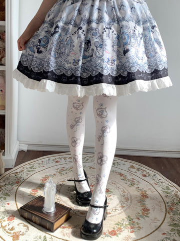 ［ファッション］ロリータ アリスの鍵 タイツ 靴下【T8MC7W】