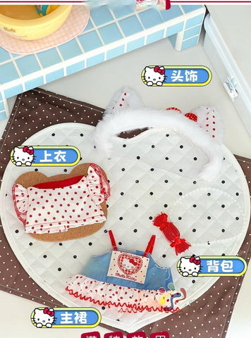 ［ぬい服］20cm 無属性 ぬいぐるみ用 お洋服【凯蒂喵】