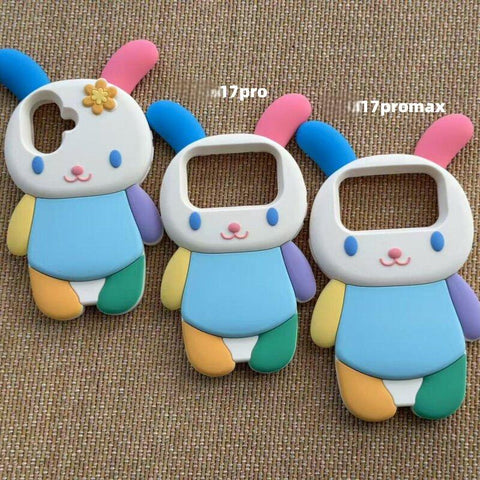 ［サンリオ］ウサハナ iPhone ケース 13 14 15 16 17【7H29XV】