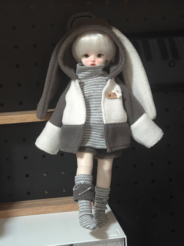 ［BJD服］1/4 1/5 1/6 ドール用 衣装セット【北极兔】