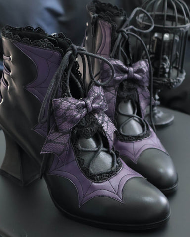 ［靴］ゴシックポインテッドトゥブーツ シューズ【BAW8Y6】