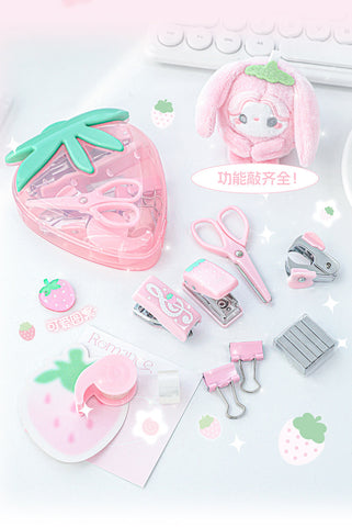 ［推し活グッズ］オリジナル 苺文房具セット【X6CV2Y】