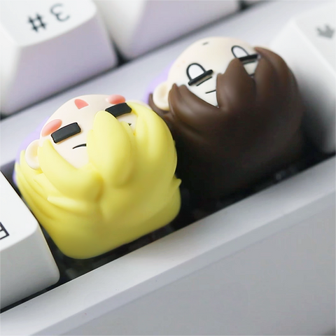 ［桜蘭高校ホスト部］オリジナル 手作り キーキャップ【メカニカルキーボード】