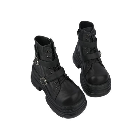 ［靴］ゴシック プラットフォームブーツ【2TY4S7】