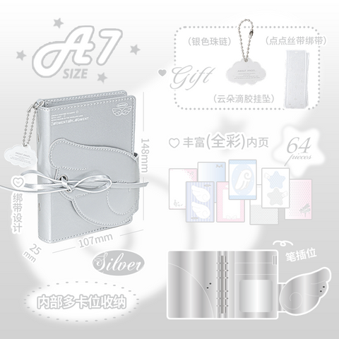 ［推し活グッズ］オリジナル 手帳 バインダー A7【DG3PYX】