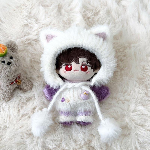 ［ぬい服］10/15/20cm 無属性 ぬいぐるみ用 お洋服【毛绒绒】