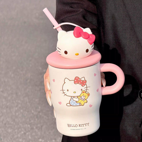 ［サンリオ］正規品 ボトル タンブラー 保温保冷 500ml 全4種【8UXDQF】