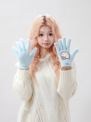 [サンリオ］正規品 ハローキティ 防寒手袋【S8IM5C】