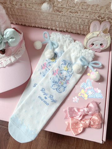 ［ファッション］ロリータ クルー丈ソックス 靴下【ZUS81S】