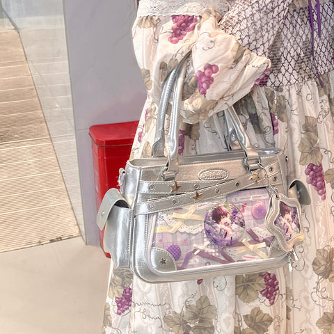 ［バッグ］痛バッグ 2way ショルダーバッグ Lサイズ【0ATGVM】