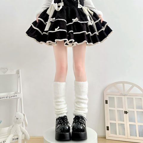 ［ファッション］ロリータ ベルボトム レッグウォーマー 靴下【15OR5Q】