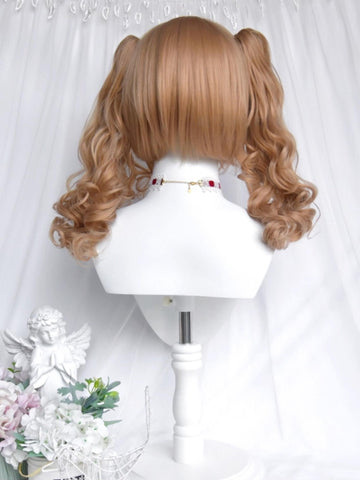 ［ウィッグ］ゴスロリ ツインテール 巻き髪【魔女】