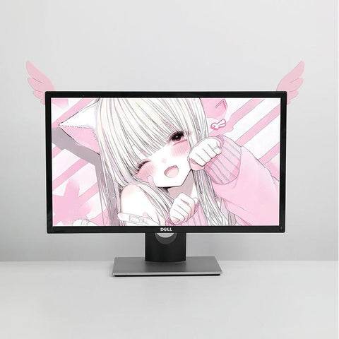 ［メカニカルキーボード］ターモニター 装飾 翼【EQR043】