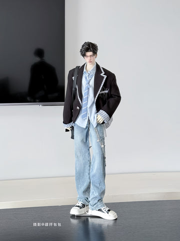 ［BJD服］73/75cm ドール用 衣装 デニム【30EBSR】