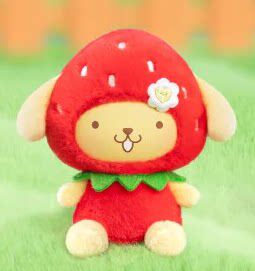 ［サンリオ］トレーディングぬいぐるみ 中身確認【草莓】