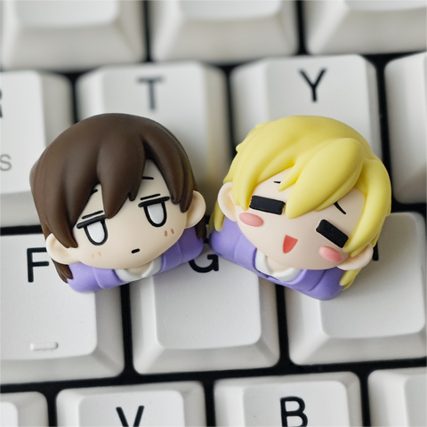 ［桜蘭高校ホスト部］オリジナル 手作り キーキャップ【メカニカルキーボード】