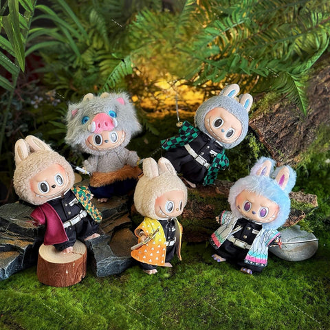 ［ぬい服］LABUBU ぬいぐるみ用 お洋服【鬼滅の刃】